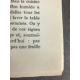 Van Moppès Denise Mercredi Grasset 26 mai 1932 Pour mon plaisir 161 sur alfa très bel exemplaire.