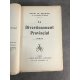 Henri de Regnier Le divertissement provincial Edition originale sur pur fil Montgolfier 1925