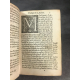 Philippe de Comines Cronique & Histoire composé par Paris 1551 en Français belles provenances Commynes commines