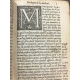 Philippe de Comines Cronique & Histoire composé par Paris 1551 en Français belles provenances Commynes commines