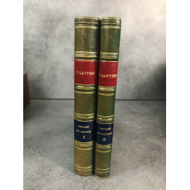 Gautier Théophile Voyage en Russie Paris Charpentier 1867 Edition originale reliures du temps.