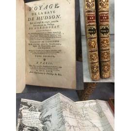 Ellis Voyage de la Baye de Hudson fait en 1746-1747 Paris Ballard 1749 Canada Américana