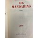 Simone de Beauvoir Les Mandarins Cartonnage de Prassinos des 750 sur vélin Labeur bel exemplaire