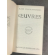 Collection Bibliothèque de la pléiade Saint Exupery Oeuvres 1953 Collector préface de Callois .