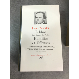 Collection Bibliothèque de la pléiade NRF Dostoïevski Fédor L'idiot .bel exemplaire Economisez 20 euros