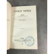 Brueys L'Avocat Patelin comédie en trois actes Paris Hachette 1854 Colportage bonne et fine reliure cuir.