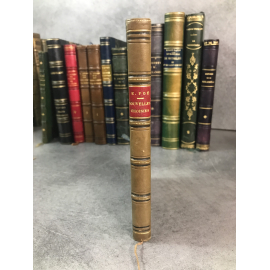 Edgar Poë Nouvelles choisies 1ere traduction française de Poe 1853 Le Scarabée d'or et L'Aéronaute Hollandais Voyage terre lune