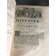 Calmet Histoire de l'ancien testament . In quarto reliures d'époque Cartes Exegèse bible Edition originale 1718 1719