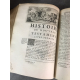 Calmet Histoire de l'ancien testament . In quarto reliures d'époque Cartes Exegèse bible Edition originale 1718 1719