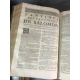 Sainte bible de Sacy in folio Desprez 1731 Ancien et nouveau testament bien relié grand format