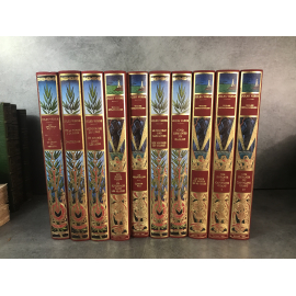 Jules Verne Michel de L'Ormeraie Hetzel 10 vol série 1 complète, état de neuf splendide