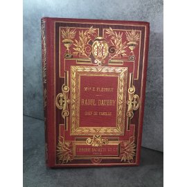 Mlle Zénaïde Fleuriot Raoul Daubry Cartonnage Souze du XIXe gravures de Delort 1886