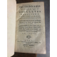 Religion philosophie idées Dictionnaire historique des cultes religieux établis dans le monde 1774