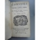 Conseils pour vivre long tems(sic) Rare édition originale française de 1701 diététique régime