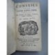Conseils pour vivre long tems(sic) Rare édition originale française de 1701 diététique régime