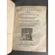 Descartes René Philosophie Cinq éditions des Elzévir Edition originale Epistola ad principiorum philosophiae 1650