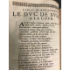 Sully, Maximilien de Béthune, Mémoires des sages et royalles oeconomies d'estat de Henry le Grand, Reliure aux armes d'Harcourt