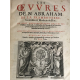 La Framboisière Les oeuvres. l'histoire du monde, la medecine, la chirurgie & la pharmacie. Reliure aux armes De Harlay