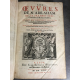 La Framboisière Les oeuvres. l'histoire du monde, la medecine, la chirurgie & la pharmacie. Reliure aux armes De Harlay