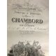 Merle et Perié Description Historique et Pittoresque du Château de Chambord
