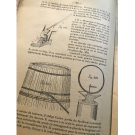 André Renard La tonnellerie à la portée de tous rare édition originale 1921 Cave vin artisanat fut tonneau gastronomie