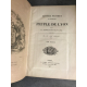 Balleydier Hitsoire de Lyon Révolution française 1789 1795 Complet grand plan de lyon Bel exemplaire.