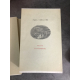 Oeuvres de Verlaine Frontispices de Grau Sala La bonne édition Hazan de 1946 à l'état de neuf fort bel exemplaire numeroté.