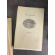 Oeuvres de Verlaine Frontispices de Grau Sala La bonne édition Hazan de 1946 à l'état de neuf fort bel exemplaire numeroté.