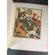 Rabelais Derain Pantagruel Illustré moderne avec suite illustrations Numéroté sur vélin crème.