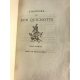 Cervantès L'Histoire de Don Quichotte de la Manche Reliure Maroquin signé dessins de Worms bibliophiles Jouhaust 1884