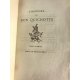 Cervantès L'Histoire de Don Quichotte de la Manche Reliure Maroquin signé dessins de Worms bibliophiles Jouhaust 1884