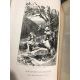 Cervantès L'Histoire de Don Quichotte de la Manche Reliure Maroquin signé dessins de Worms bibliophiles Jouhaust 1884