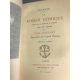 Scarron Le roman comique 1880 bibliothèque artistique reliure maroquin eaux-fortes de Flameng bibliophilie Jouaust