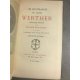 Goethe Werther 1886 bibliothèque artistique reliure maroquin Eaux fortes de Lalauze bibliophilie Jouaust