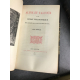 Sade Marquis de Aline et Valcour Gay Bruxelle 1883 reliure maroquin signé bibliophilie très bel exemplaire