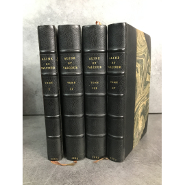 Sade Marquis de Aline et Valcour Gay Bruxelle 1883 reliure maroquin signé bibliophilie très bel exemplaire