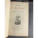 Jules Michelet Histoire de France et Histoire de la révolution complet chez Lemerre 1885 Reliures cuir petits formats