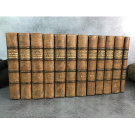Taine Hippolyte, les origines de la France contemporaine complet 11 volumes et index général Histoire