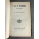 Vingtrinier Aimé Vieux papiers d'un imprimeur Lyon 1859 Scenes et récits, imitations Epines Edition originale