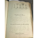 Theorie du tissage Splendide manuscrit très grand in folio très soigné avec de nombreux échantillons, des dessins de métier.