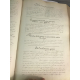 Theorie du tissage Splendide manuscrit très grand in folio très soigné avec de nombreux échantillons, des dessins de métier.