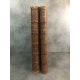 Cours de Tissage . Manuscrit, Deux volumes in folio Cours de JEan Molyre 1911/1912 Nombreux échantillons.