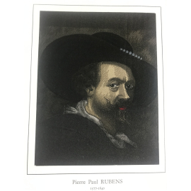 Pierre Paul Rubens Portrait en tissé de Lyon Décembre 1964 Vallon bon exemplaire