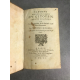 Hobbes elemens philosophiques du citoyen traité politique Paris Jean Henault 1651 Lumière philosophie idée.