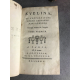 Evelina Anonyme Fanny Burney Première traduction Française Rare Romantisme social, noir, féminisme , critique moeurs