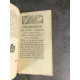 Beccary Les dangers de la calomnie Histoire Anglaise Neuchatel 1781 Bel exemplaire.bien complet en 1 volumes Rousseau lumière