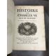 Choisy Histoire de Charles VI Edition originale en maroquin du temps In quarto Coignard 1695