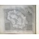 Monin Atlas National 1833 Ex libris Charles de Montgolfier de la famille célèbre de papetier et d'Aéronaute Annonay