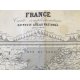 Monin Atlas National 1833 Ex libris Charles de Montgolfier de la famille célèbre de papetier et d'Aéronaute Annonay