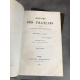 Lavallée Théophile Histoire des Français depuis la gaule et jusqu'en 1848 Complet en 6 volumes bien reliés.